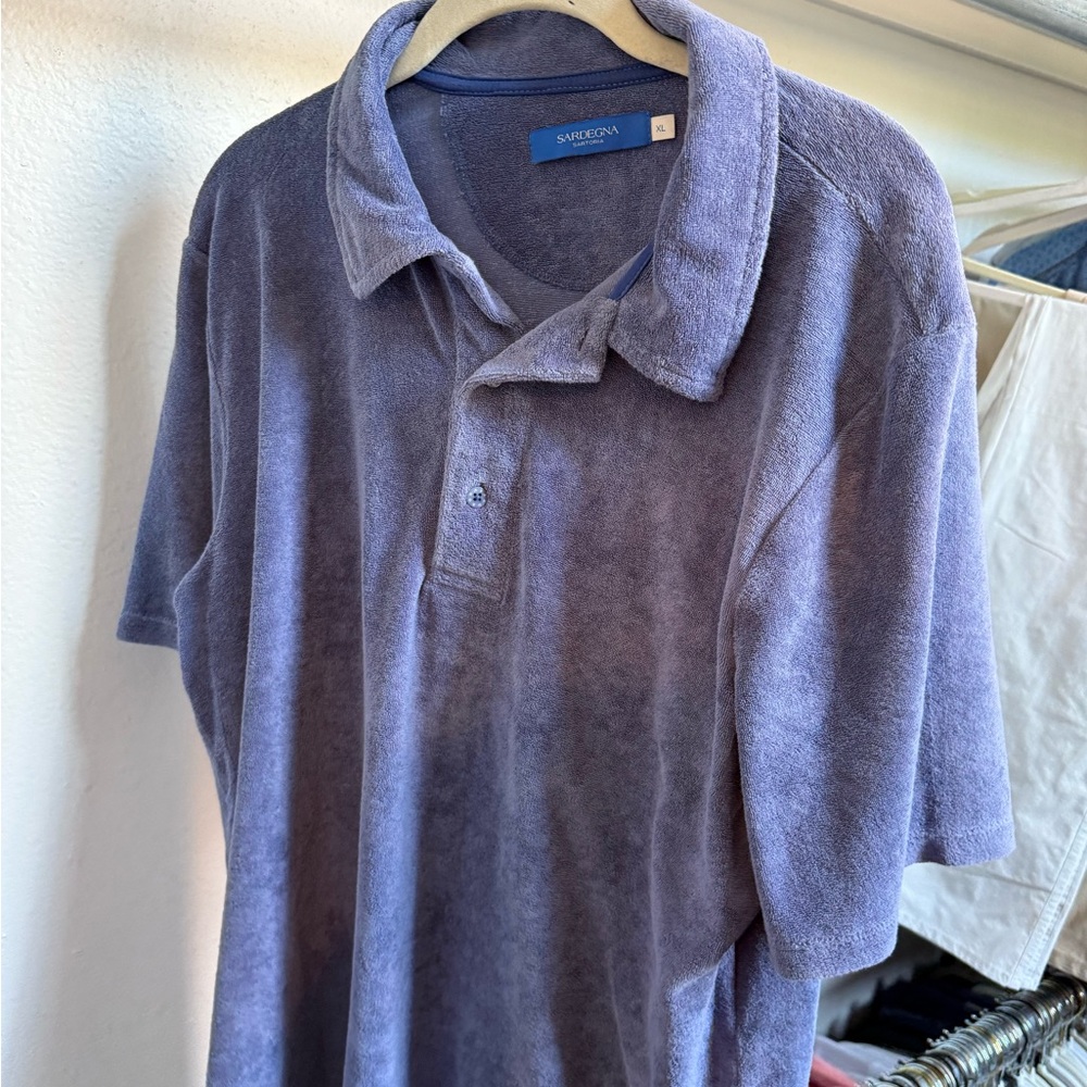 Classic Blue Polo Shirt Timeless Design